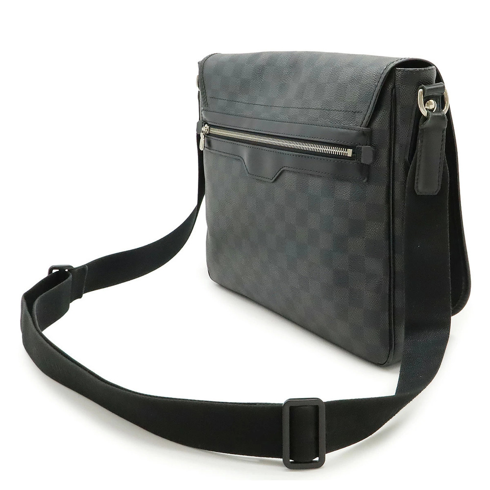 Louis Vuitton Shoulder Damier Daniel Crossbody Messenger Bag Graphite Black